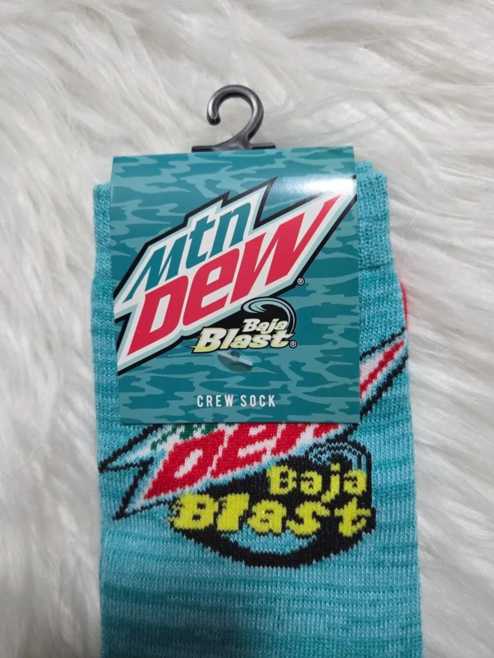 Mountain Dew Baja Blast Crew Socks